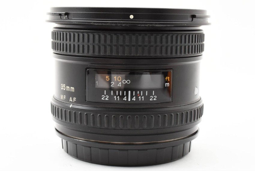 Mamiya 645 AF 35mm f/3.5 Wide Angle Lens w/ Hood & Cap Mint